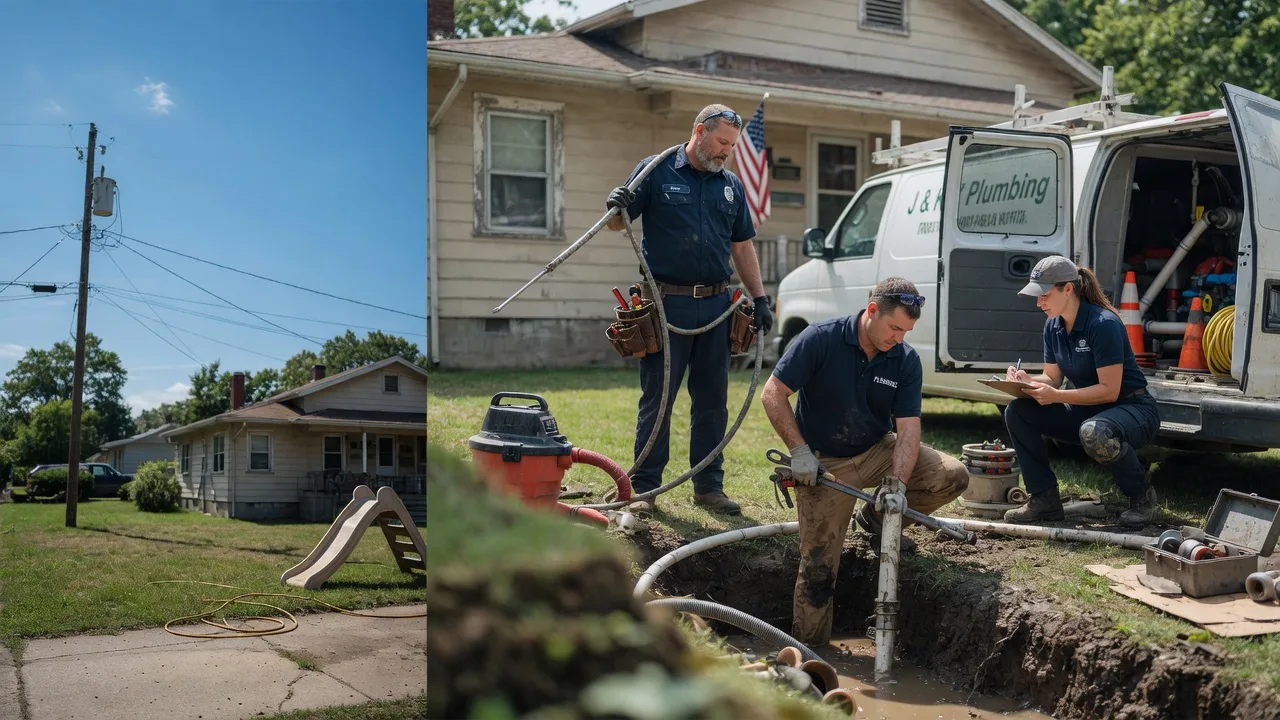 Drain Cleaning in Lejunior, KY near me